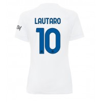 Inter Milan Lautaro Martinez #10 Vonkajší Ženy futbalový dres 2023-24 Krátky Rukáv